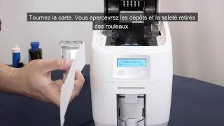 MAGICARD 300   FRANCAIS  How To Clean Your Printer