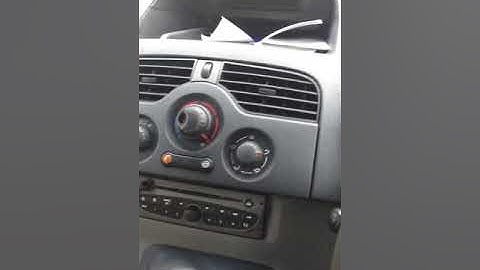 Renault Kangoo 2011 clock adjustment