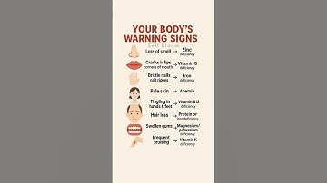 Warning Signs Your Body Is Giving You | What They Really Mean! | #healthylifestyle #healthyeating