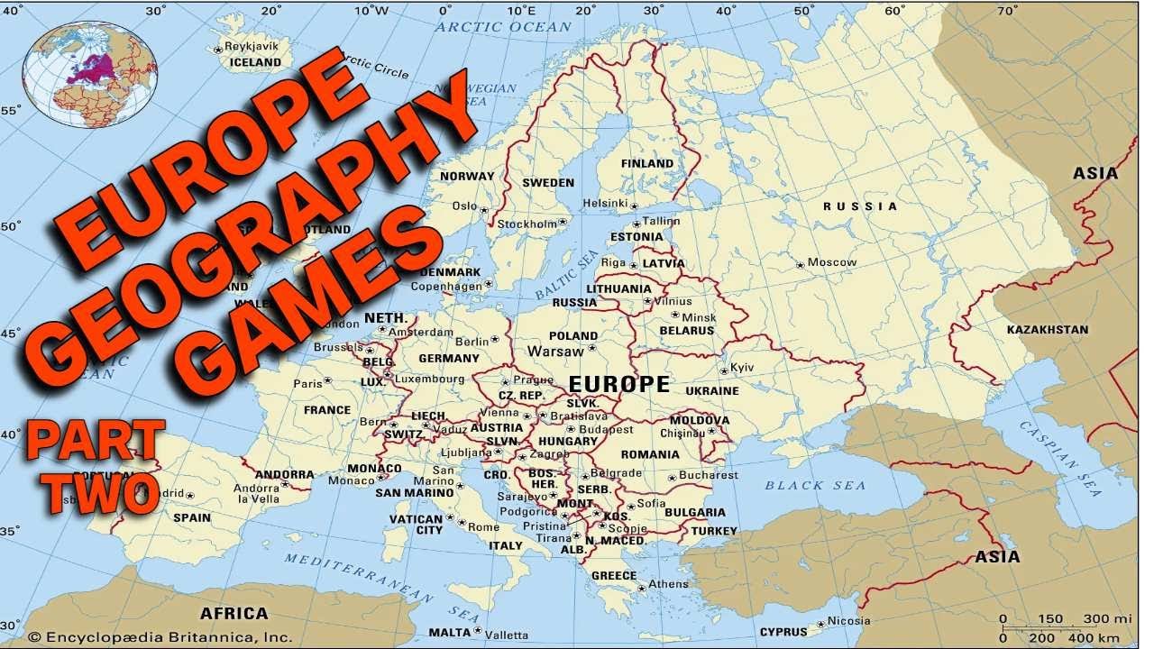 Europe Geography Games! (part two) YouTube