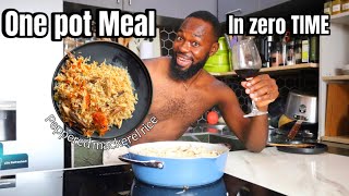 Cook A Simple One Pot Mackerel Pepper Rice With Me In No Time Day 10 Of 100