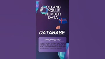 Iceland Mobile Number Data | B2B Database