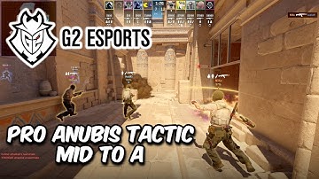 G2 FAST Anubis Tactic - PRO CS2 STRATEGY BREAKDOWN