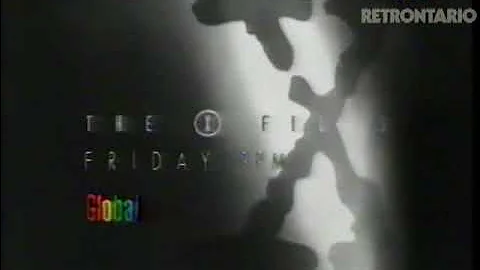 GLOBAL TV THE X-FILES PROMO (1993)