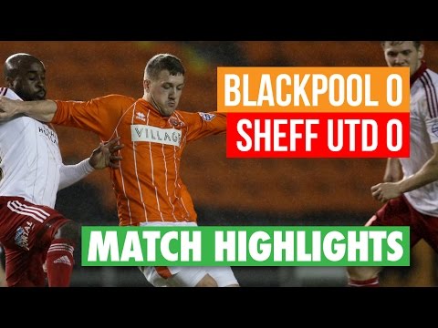 Highlights: Blackpool 0 Sheff Utd 0
