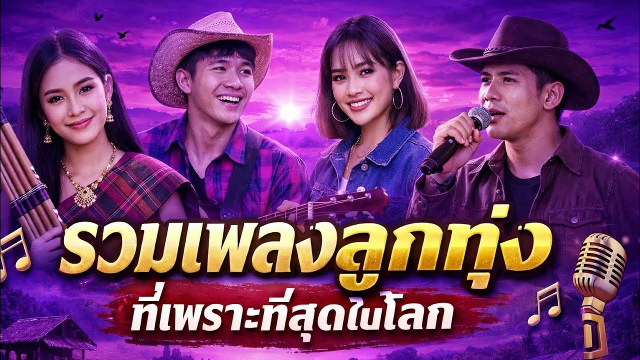 #รวมเพลงลูกทุ่ง ที่เพราะที่สุดในโลก 