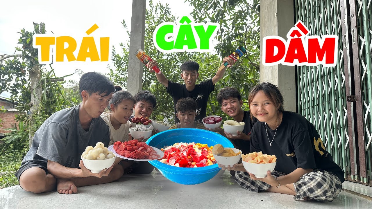 Anh Ba Phải | Thử Thách Làm Thao Trái Cây Dầm Siêu To - Giải Khác Mùa Hè