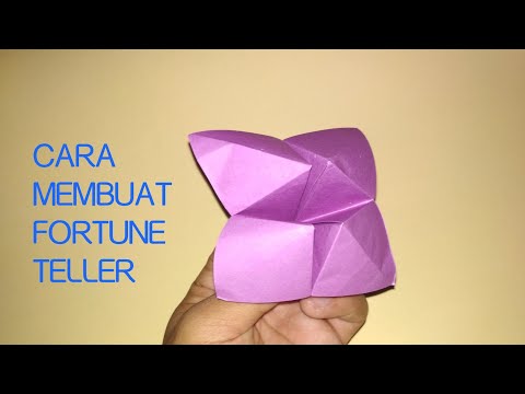 Video: Cara Membuat Peramal Dari Kertas