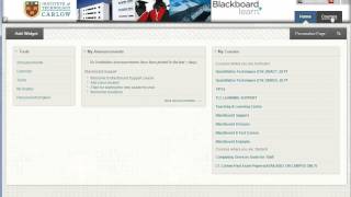 Blackboard 9: First Look