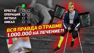 РЕДКАЯ ТРАВМА: МИЛЛИОН НА ЛЕЧЕНИЕ? КОНЕЦ ФУТБОЛУ И АМКАЛУ?