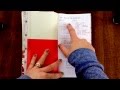 Blog/Video Project Pages in my Midori Traveler&#39;s Notebook (MTN Grid Paper by Ray Blake)