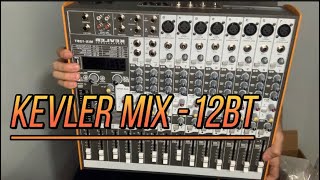 Unboxing the new MIX12BT powered by Kevler Professional.