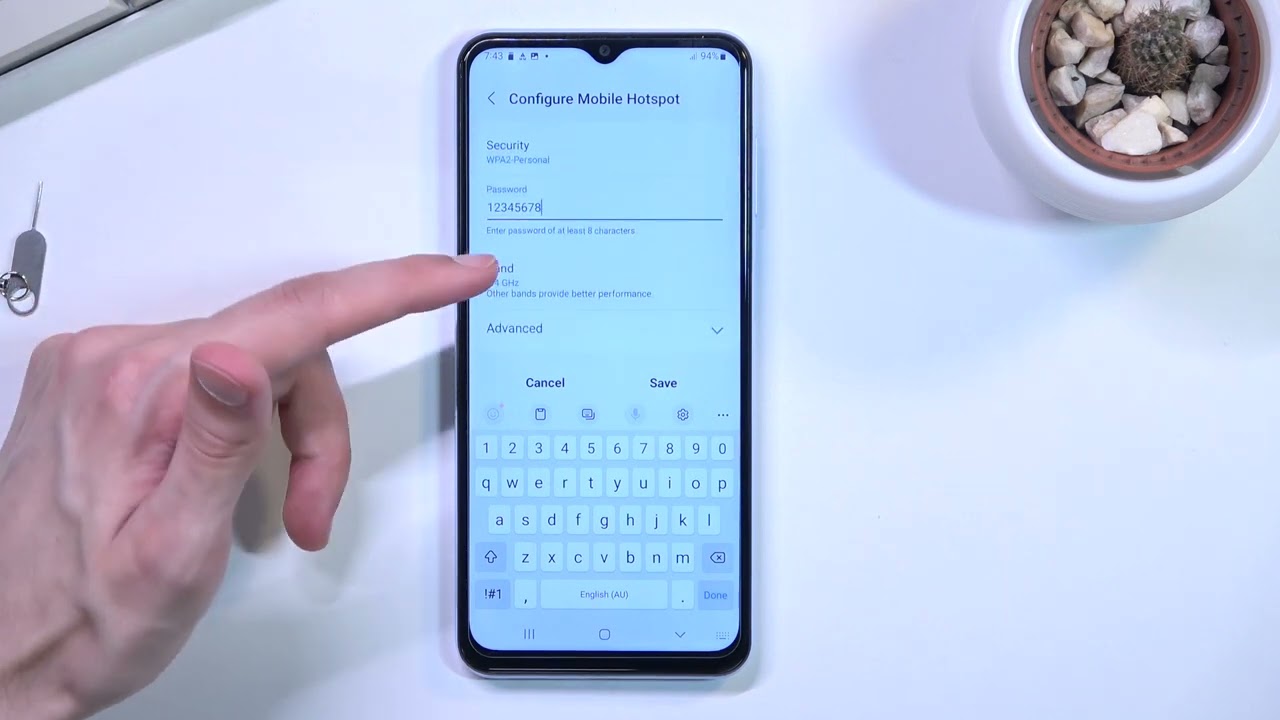How to Create Hotspot on SAMSUNG Galaxy A13 Set Up WiFi Hotspot