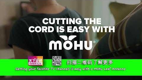 Mohu Antenna - Scan QR Code to Learn More!