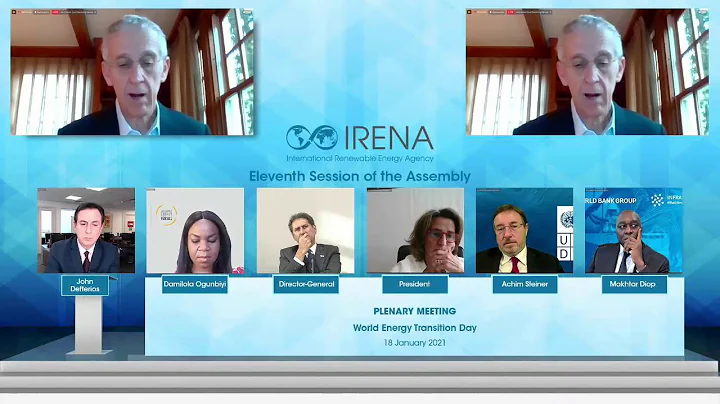 #IRENA11A – Mr. Todd Stern, Former Special Envoy for Climate Change, USA (18 Jan)