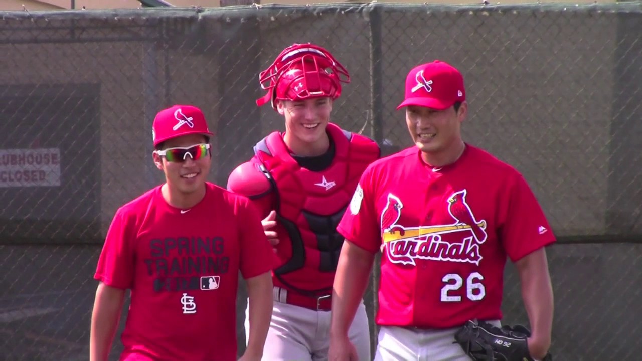 St. Louis Cardinals - Pitchers & Catchers Spring Training Workout 2017 - YouTube