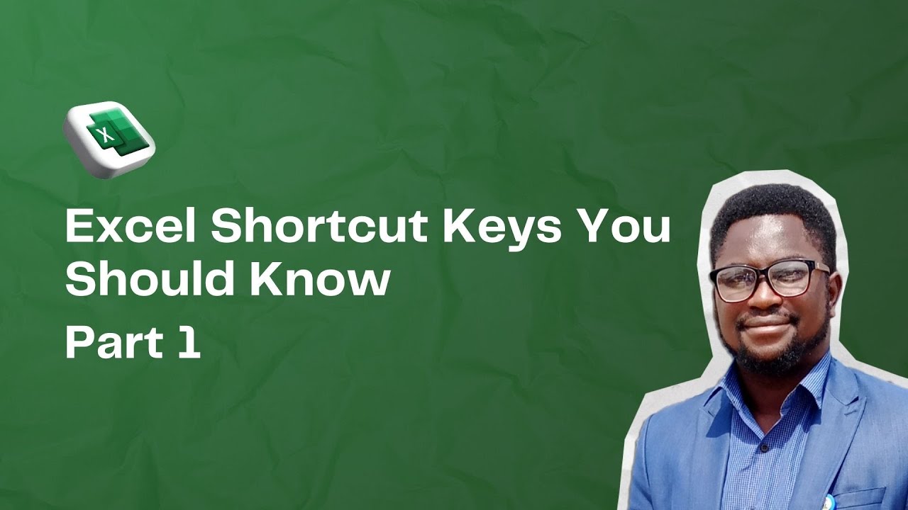 Excel shortcut keys you should know. Part 1 - YouTube