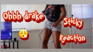 Drake - Sticky audio Reaction