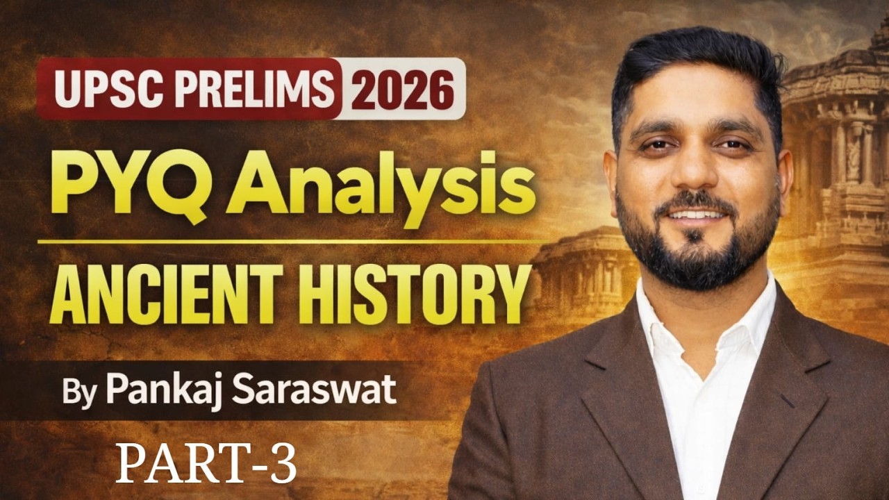 UPSC 2026 Ancient History PYQs Explained ||PART-3|| 4 PM LIVE 🔥 - YouTube