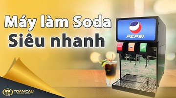 Máy làm Coca Cola, Pepsi tươi 3 vòi TC-3FL