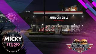 [FIVEM MLO] American Grill S3 🍔[ MAPPING GTA5]