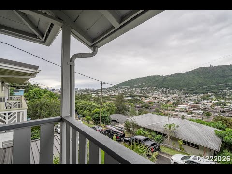 3033 Woolsey Pl, Unit A Honolulu, HI home video tour