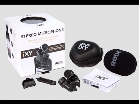 Unboxing & First Look: Rode iXY iPhone Mic - YouTube