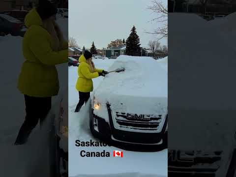 The Morning After the Storm Saskatoon Canada