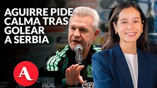 Javier Aguirre pide calma tras goleada de México en último amistoso: Julieta Sales