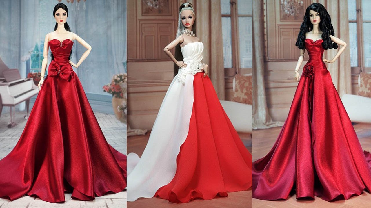 Gorgeous DIY Barbie Doll Dresses 2023 ~ Doll Makeover Transformations ~ BARBIE DOLL HACKS