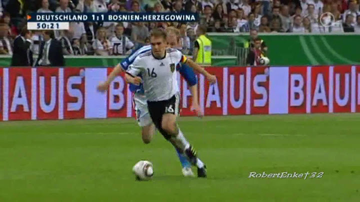Deutschland - Bosnien 3-1 (Fussball Letzter WM Test 2010)