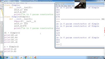 184 Python Super class constructor Python Programming Tutorial for beginner to advance with Source C