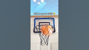 The 2025 mini hoop is Crazy! 🤯🔥 #basketball #nba #minihoop #hoops #shorts