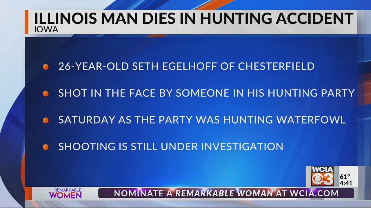 Illinois man dies in waterfowl hunting incident YouTube