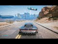 Cyberpunk 2077 'Quadra Type 66 Avenger' Free Roam Driving Gameplay! 4k Max Settings RTX 3090!