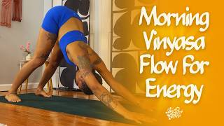 Morning Vinyasa Flow for Energy | 15 Minutes