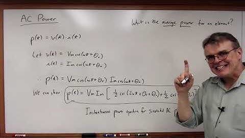 EECE 2112 Module 77:  AC Power