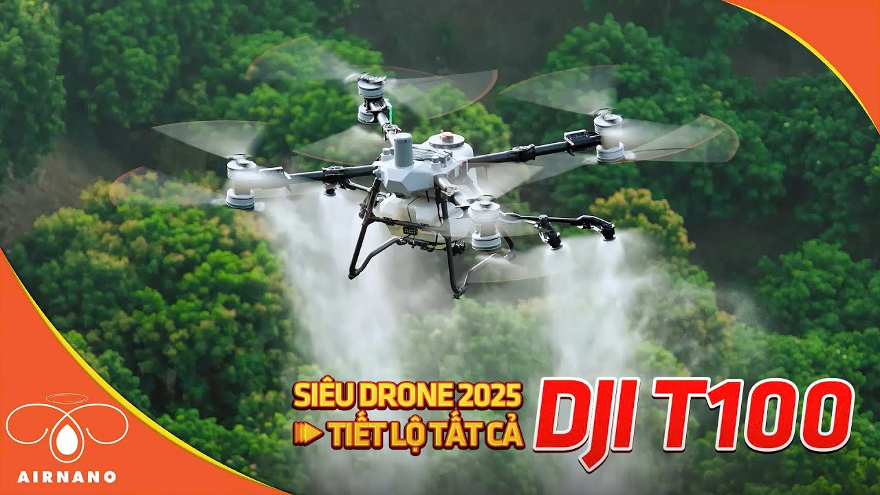 Tiết lộ tất cả DJI T100 ✅ BÁO GIÁ DJI T100 TẠI 091.555.888 - SIÊU DRONE NÔNG NGHIỆP 2025
