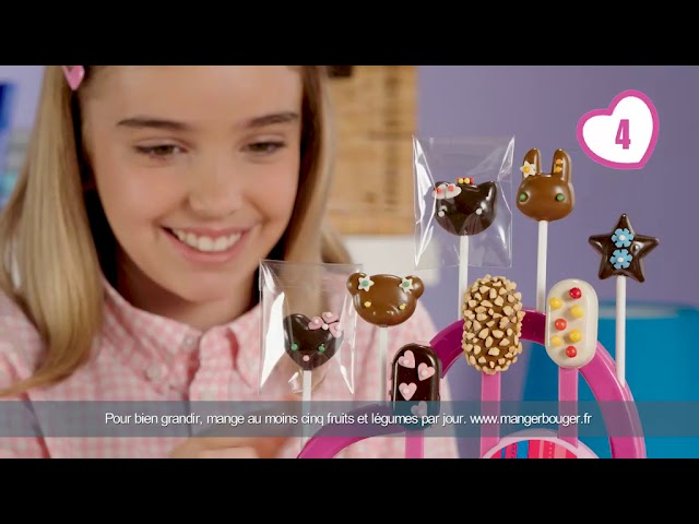 Lansay Mini Délices - Mon Super Atelier Chocolat 5 en 1 - Cuisine créative  - Dès 6 Ans Mini Délices - Sucettes Chocolat - Cuisine créative - Dès 6 Ans