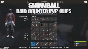 Snowball on science 92 - PVP CLIPS - RAID COUNTER -Rust