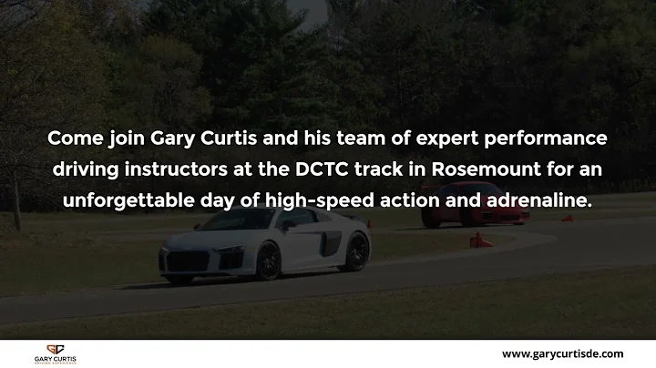 Gary Curtis Driving Experience Rosemount Minnesota 55068
