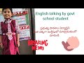 My baby telling actoin words #government school student # learning english