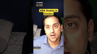 MBA studies in sweden