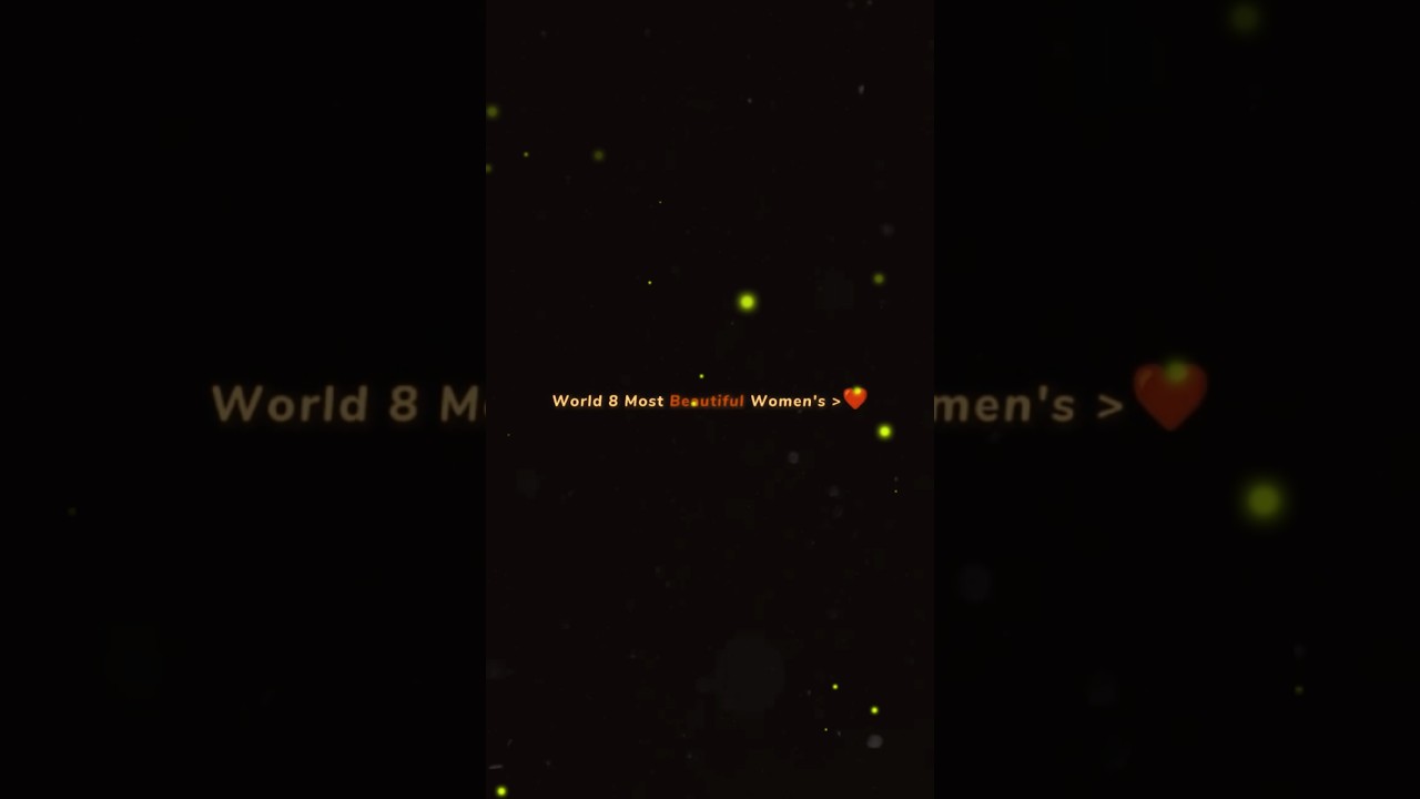 World 8 Most Beautiful Women's ❤ jai maa di 