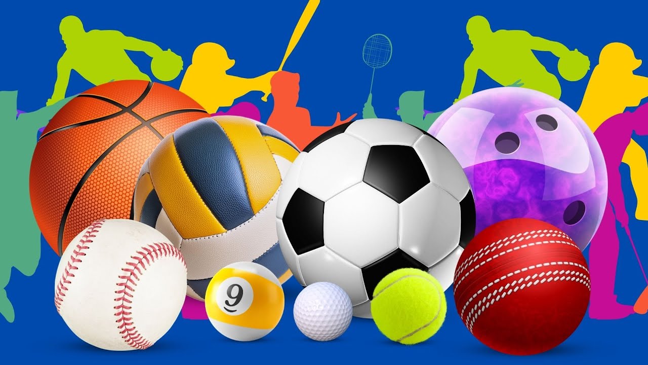 Balls in English For Children | EASY ENGLISH | SPORTS BALLS VOCABULARY ...