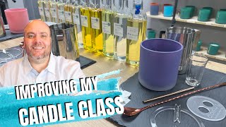 How can I improve my candle class  follow up video