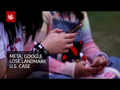 Meta, Google lose landmark U.S. case over youth addiction to social media