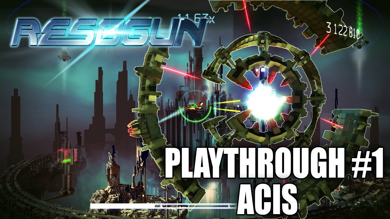 Resogun | Veteran playthrough Solo - Acis | PS4 gameplay 1080p