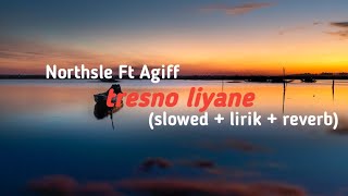 Tresno Liyane - Northsle Ft Agiff (slowed + lirik + reverb)