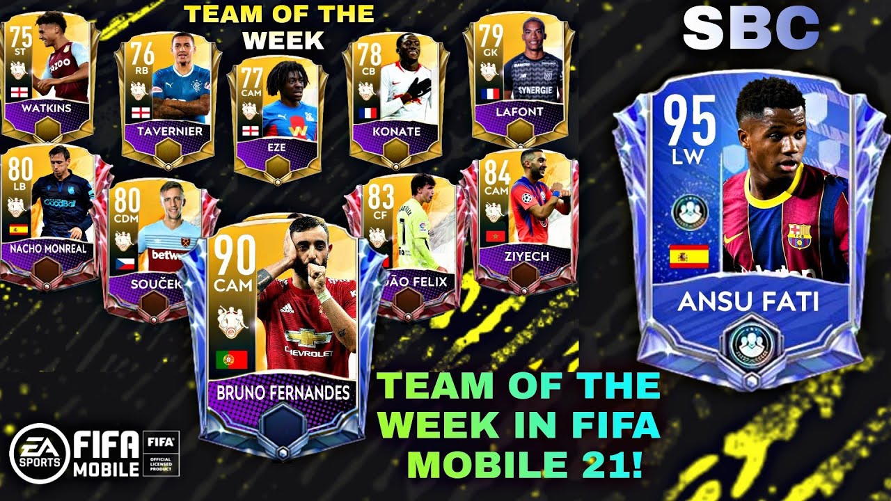 TOTW AND SBC ARE ALMOST HERE IN FIFA MOBILE 21! CHEAP BEAST CM, TOTW, SBC, ICONS